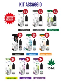 Kit assaggio e-liquids